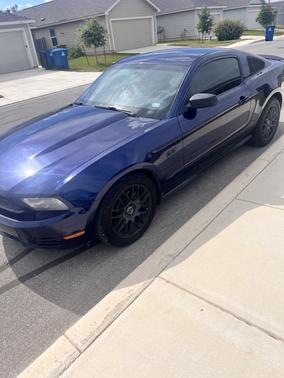 Blue 2011 Ford Mustang V6