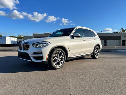 White 2020 BMW X3 xDrive30i