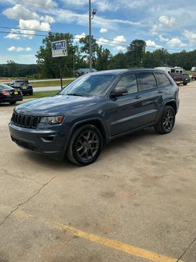 Blue 2021 Jeep Grand Cherokee 80th Anniversary