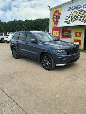 Blue 2021 Jeep Grand Cherokee 80th Anniversary