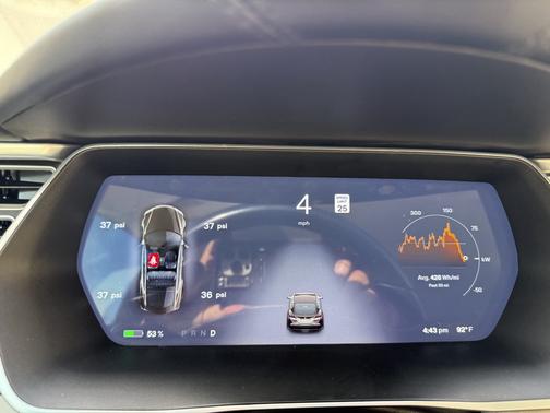 Brown 2014 Tesla Model S 85