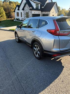 Silver 2018 Honda CR-V EX