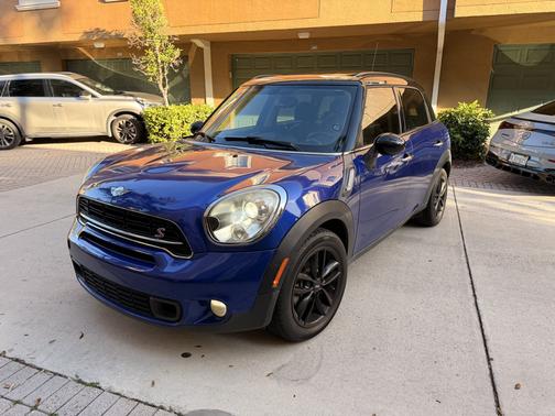 Blue 2015 MINI Countryman Cooper S