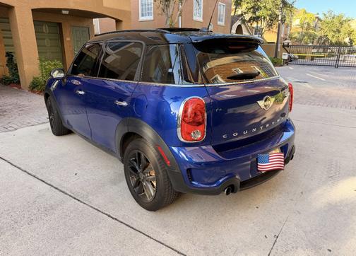 Blue 2015 MINI Countryman Cooper S