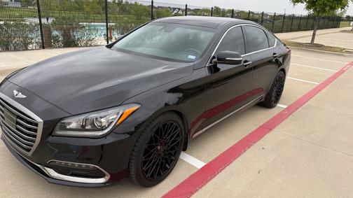 Black 2018 Genesis G80 3.8