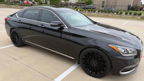 Black 2018 Genesis G80 3.8
