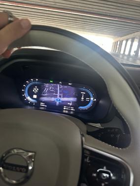 Blue 2024 Volvo XC60 Recharge Plug-In Hybrid T8 Plus Dark Theme
