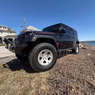 Black 2012 Jeep Wrangler Unlimited Rubicon