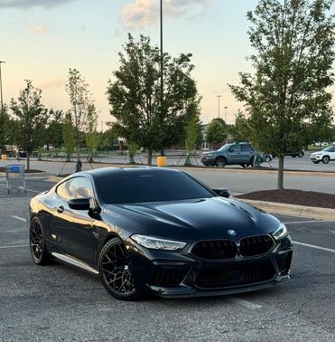 Black 2020 BMW M8 Competition