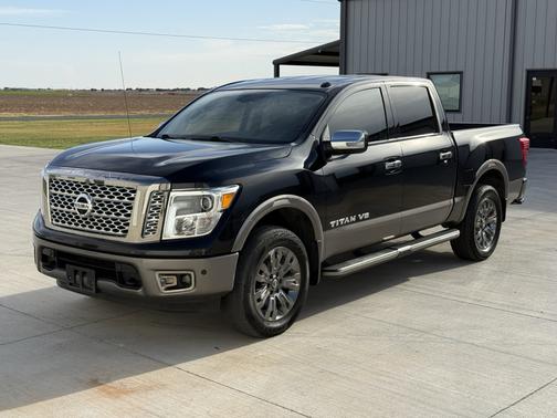 Black 2019 Nissan Titan Platinum Reserve