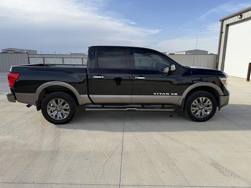 Black 2019 Nissan Titan Platinum Reserve