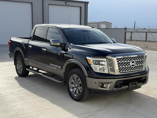 Black 2019 Nissan Titan Platinum Reserve
