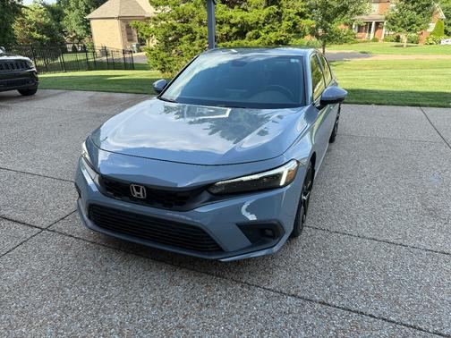 Gray 2022 Honda Civic Sport Touring