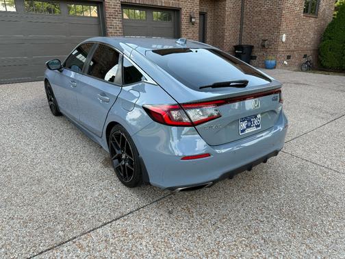 Gray 2022 Honda Civic Sport Touring