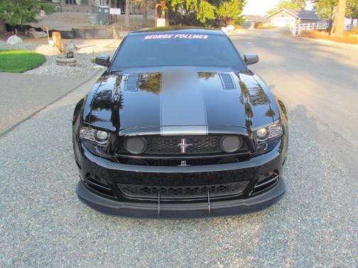 Black 2013 Ford Mustang Boss 302
