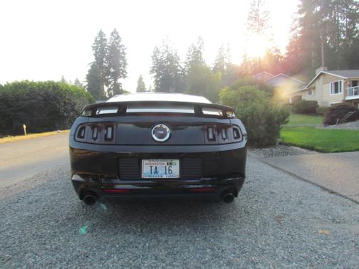 Black 2013 Ford Mustang Boss 302