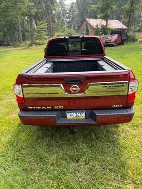 Red 2016 Nissan Titan XD Platinum Reserve