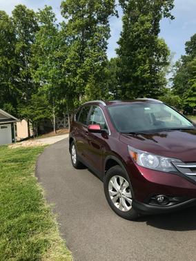 Red 2012 Honda CR-V EX-L w/Navigation