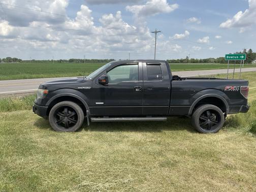 Black 2013 Ford F-150 FX4
