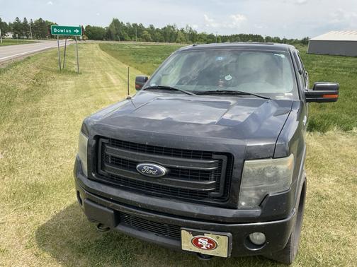 Black 2013 Ford F-150 FX4