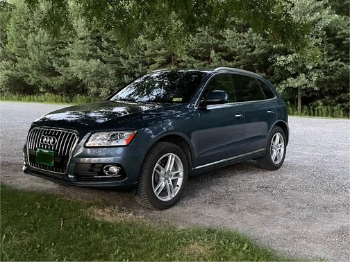 Blue 2015 Audi Q5 3.0 TDI Premium Plus