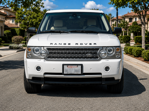 White 2008 Land Rover Range Rover Supercharged