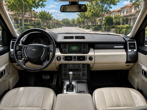 White 2008 Land Rover Range Rover Supercharged