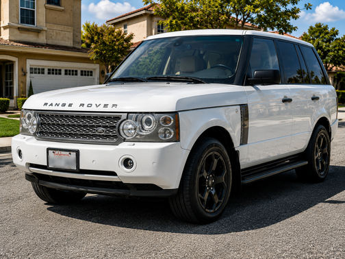 White 2008 Land Rover Range Rover Supercharged