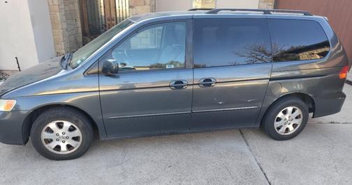 Gray 2004 Honda Odyssey EX-L