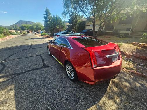 Red 2013 Cadillac CTS Premium