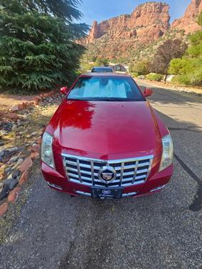 Red 2013 Cadillac CTS Premium
