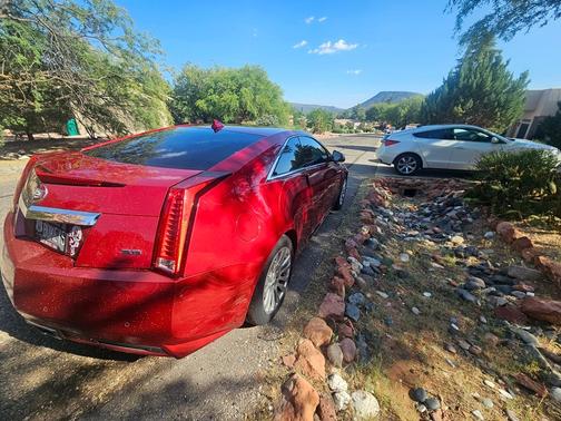 Red 2013 Cadillac CTS Premium