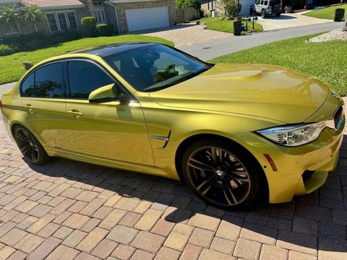Gold 2015 BMW M3 Base
