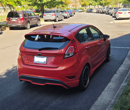 Orange 2014 Ford Fiesta ST