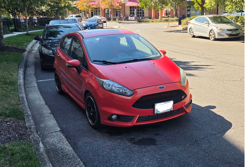 Orange 2014 Ford Fiesta ST