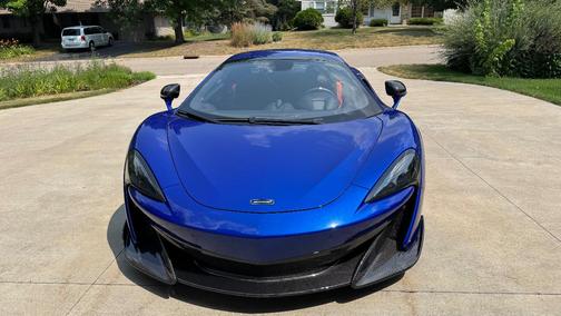 Blue 2020 McLaren 600LT RWD