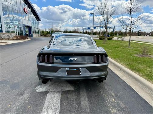 Gray 2017 Ford Mustang GT