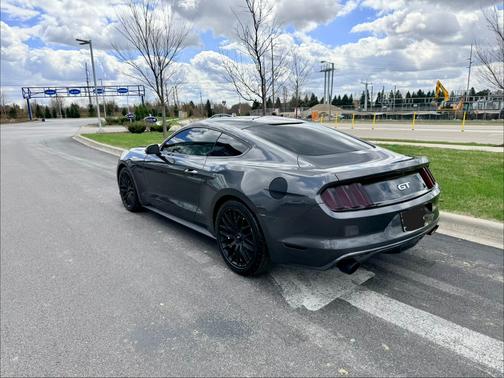 Gray 2017 Ford Mustang GT