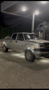 Beige 2003 Chevrolet Silverado 2500 LT H/D Crew Cab