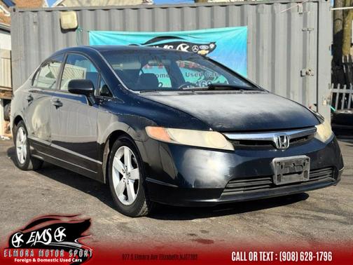 Black 2007 Honda Civic EX