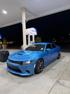 Blue 2016 Dodge Charger SRT Hellcat