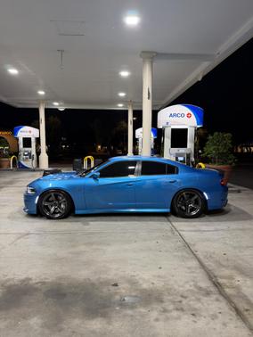 Blue 2016 Dodge Charger SRT Hellcat