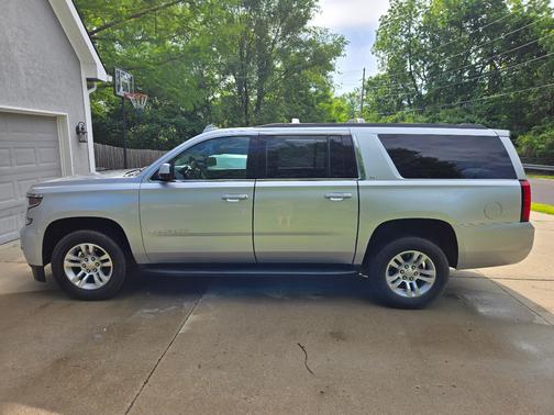 Silver 2020 Chevrolet Suburban LT