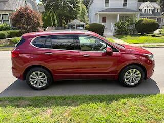 Red 2018 Buick Envision Essence
