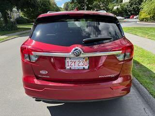 Red 2018 Buick Envision Essence