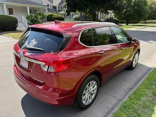 Red 2018 Buick Envision Essence