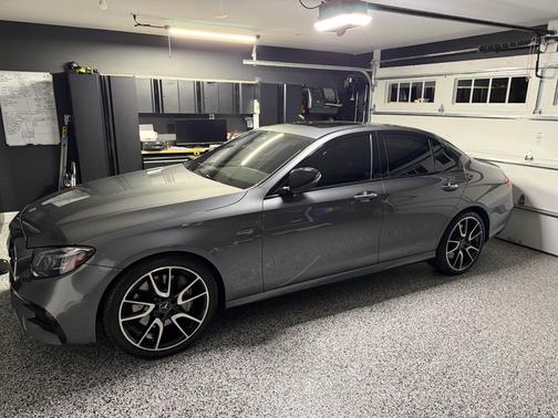 Gray 2017 Mercedes-Benz AMG E 43 4MATIC