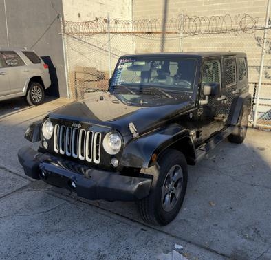Black 2018 Jeep Wrangler JK Unlimited Sahara