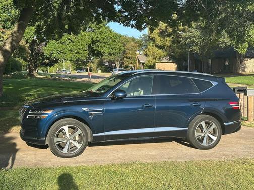 Blue 2021 Genesis GV80 3.5T