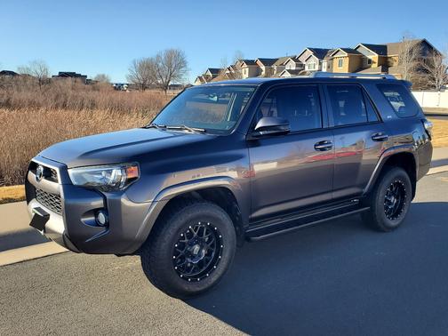 Gray 2017 Toyota 4Runner SR5